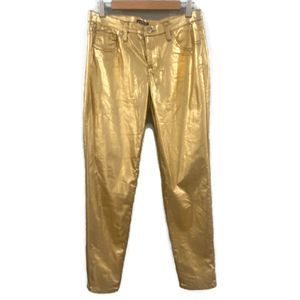 VENUS Gold Skinny Jeans